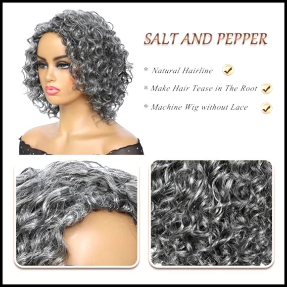 Glueless Human Hair Wig Deep Wave Bob Wear and Go Daily Use